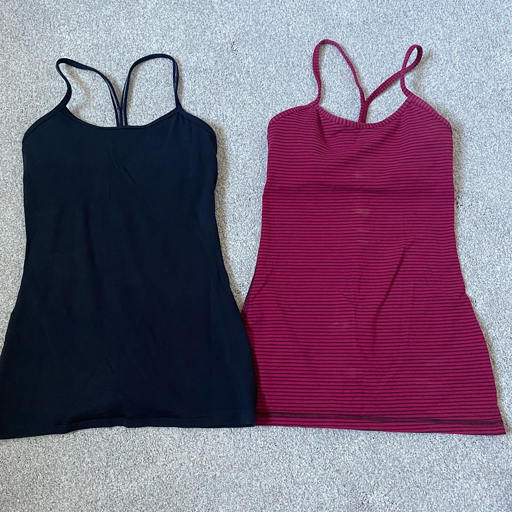 Lululemon Y Tank Tops size 2